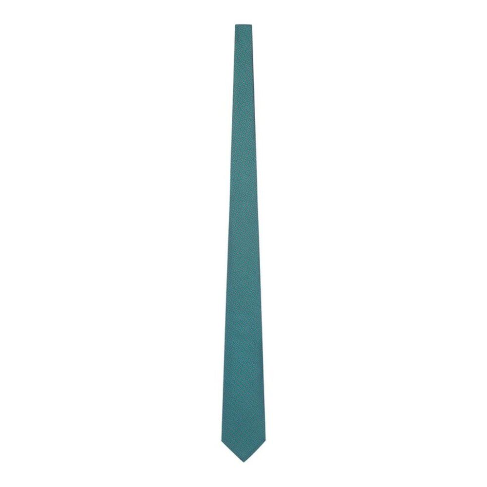 Kiton Men Fabric Tie With Micro Geometric Pattern